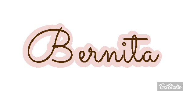 Bernita Text effect
