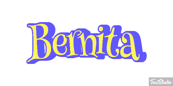 Bernita Text effect