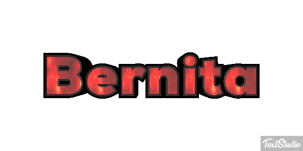 Bernita Text effect