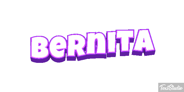 Bernita Text effect