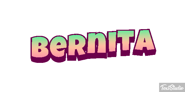 Bernita Text effect