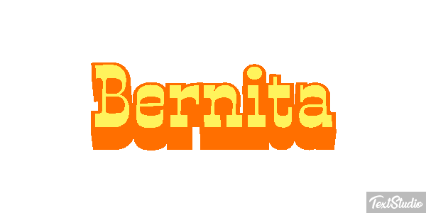 Bernita Text effect