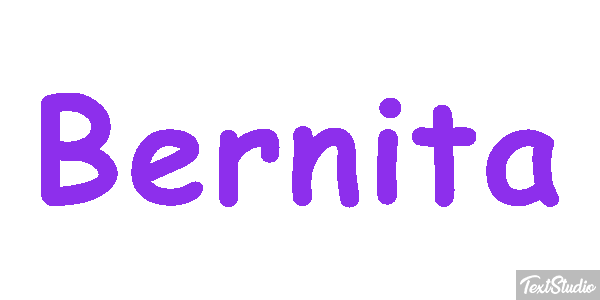 Bernita Text effect