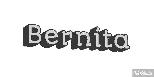 Bernita Text effect