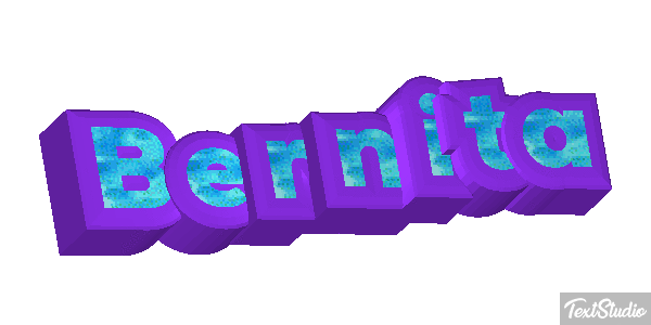 Bernita Text effect