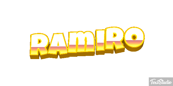 Ramiro Efecto de texto