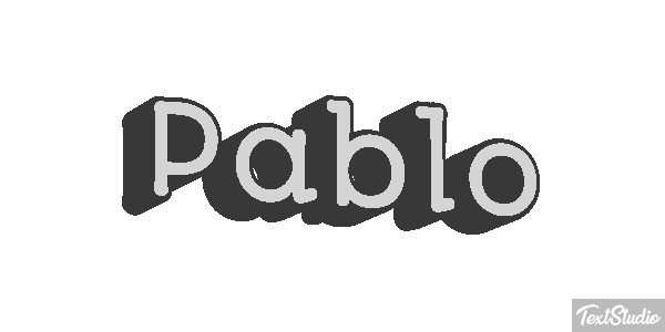 Pablo Efecto de texto