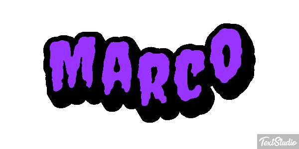 Marco Text effect