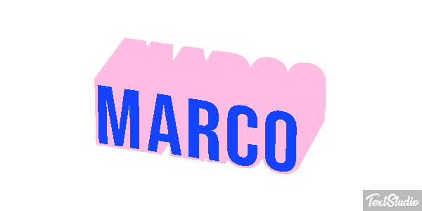 Marco Text effect