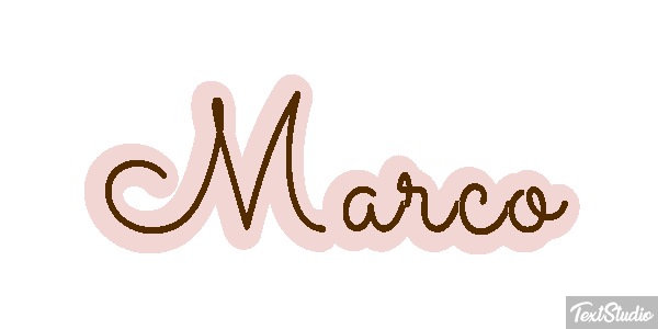 Marco Text effect