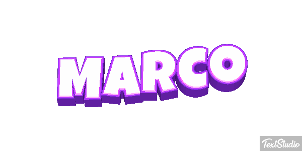 Marco Text effect