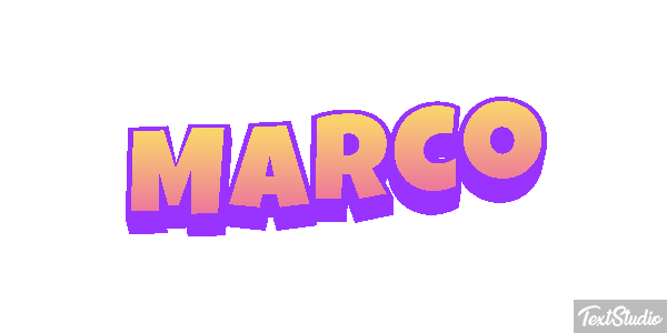 Marco Text effect