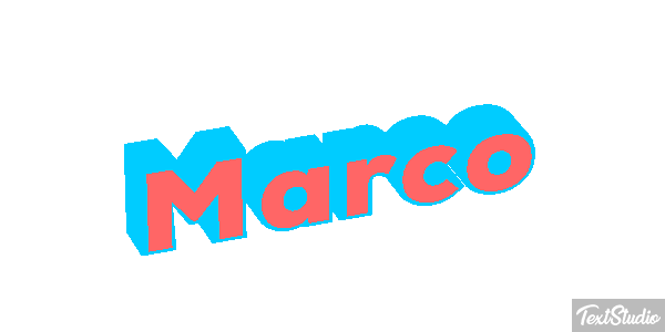 Marco Text effect