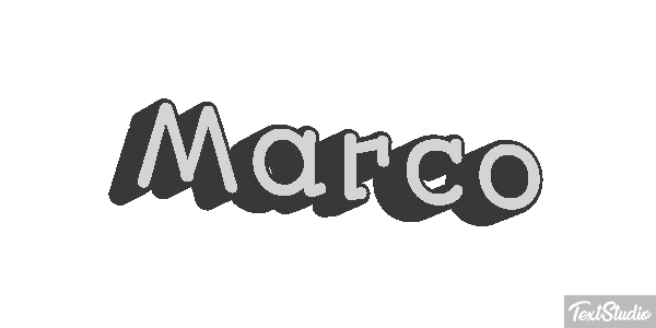 Marco Text effect