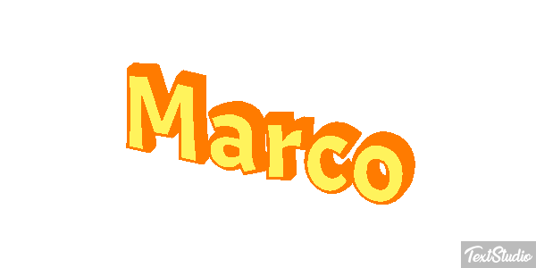 Marco Text effect