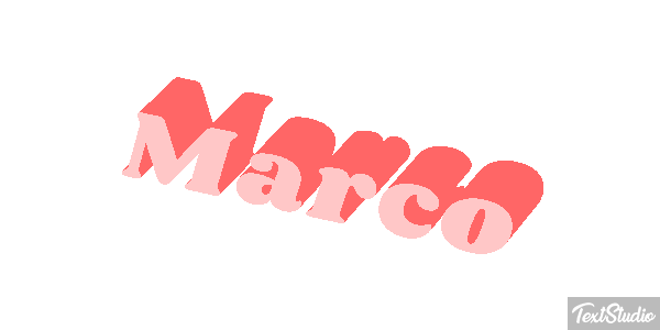 Marco Text effect