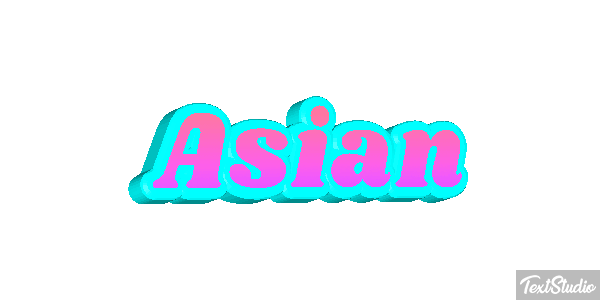 Asian Effet de texte