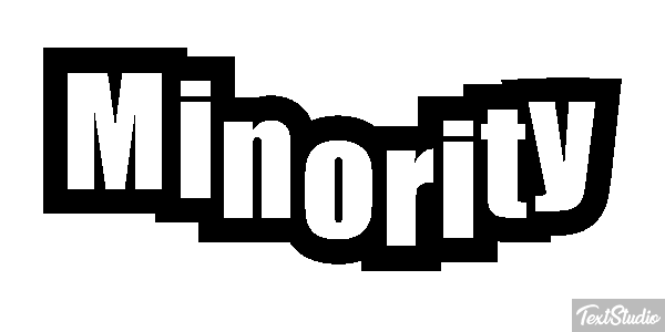 Minority Text effect