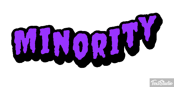 Minority Text effect
