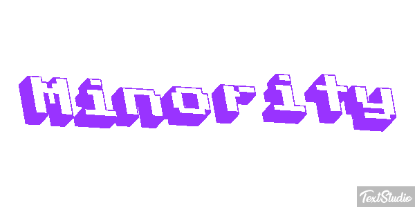 Minority Text effect