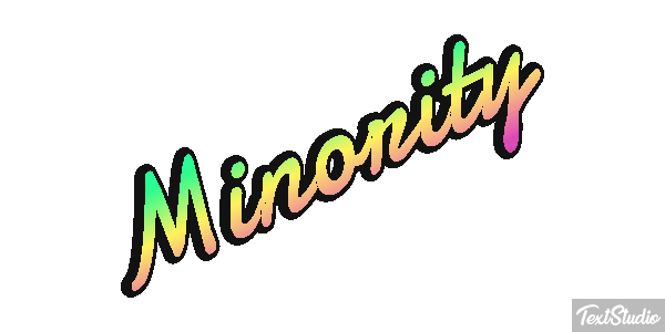 Minority Text effect