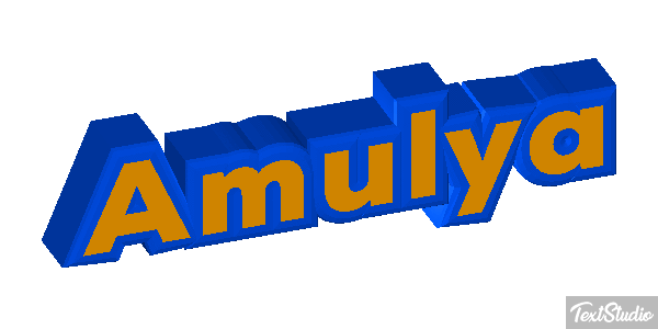 Amulya Text effect