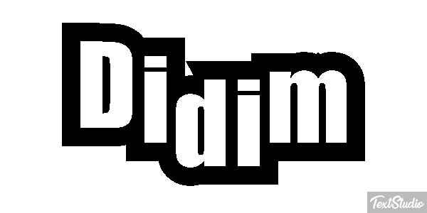 Didim Text effect
