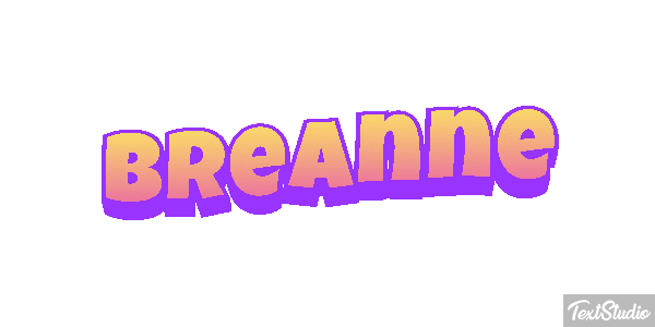 Breanne Текстовый эффект