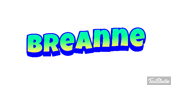 Breanne Текстовый эффект