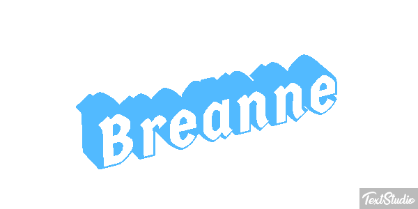 Breanne Текстовый эффект