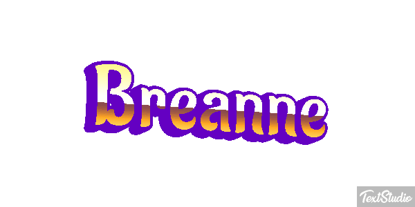 Breanne Текстовый эффект