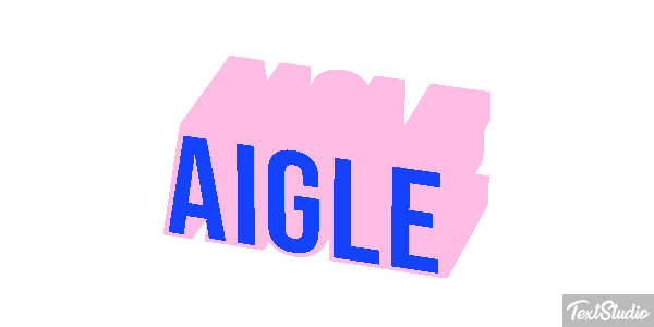 Aigle テキスト効果