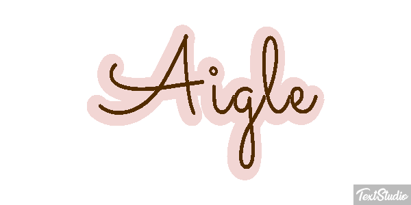 Aigle テキスト効果