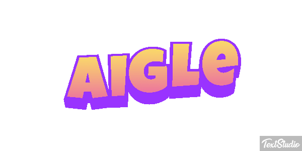 Aigle テキスト効果