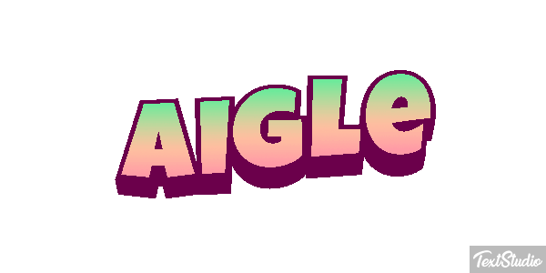 Aigle テキスト効果