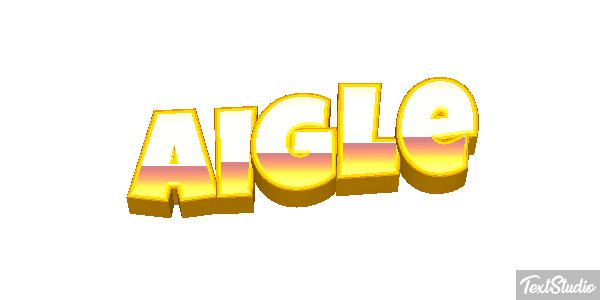 Aigle テキスト効果