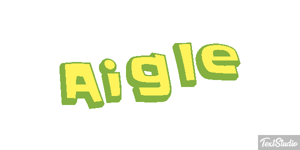 Aigle テキスト効果