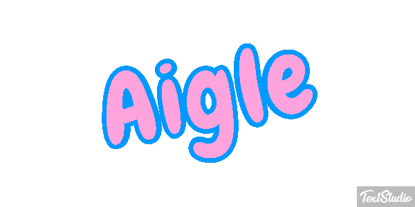 Aigle テキスト効果