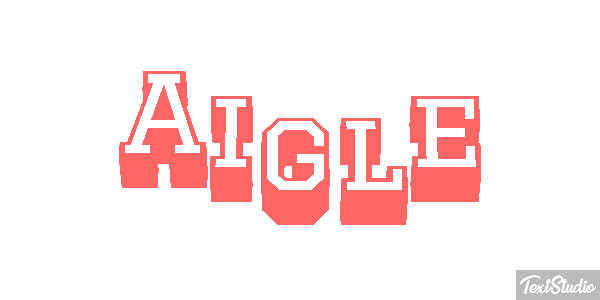 Aigle テキスト効果