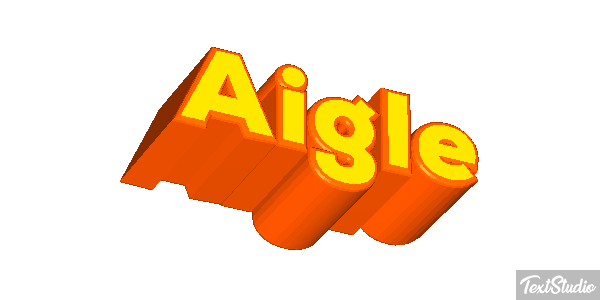 Aigle テキスト効果
