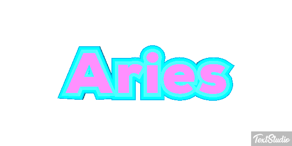 Aries Effet de texte