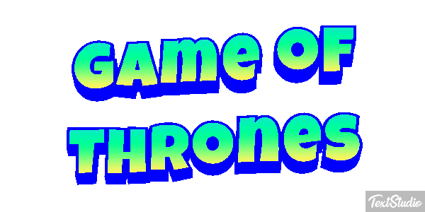 Game of Thrones Efekt tekstowy