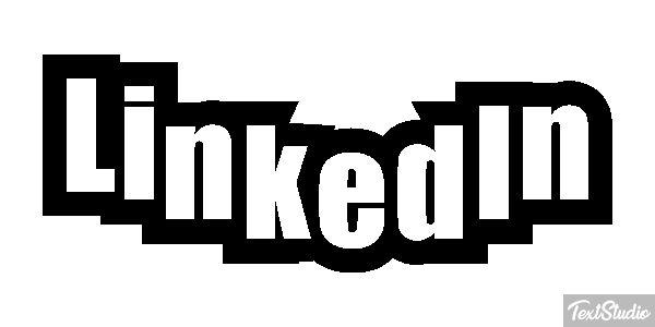 LinkedIn Text effect