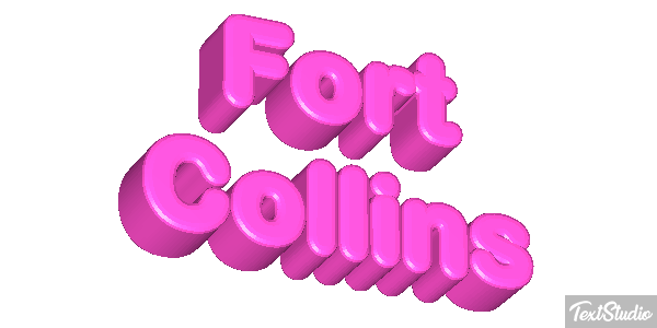 Fort Collins Efeito do texto