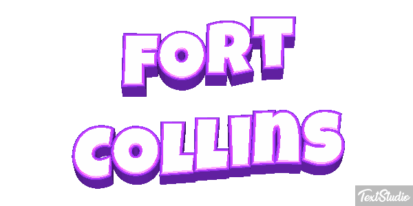 Fort Collins Efeito do texto