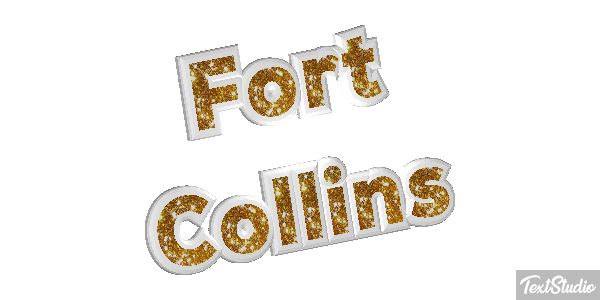 Fort Collins Efeito do texto