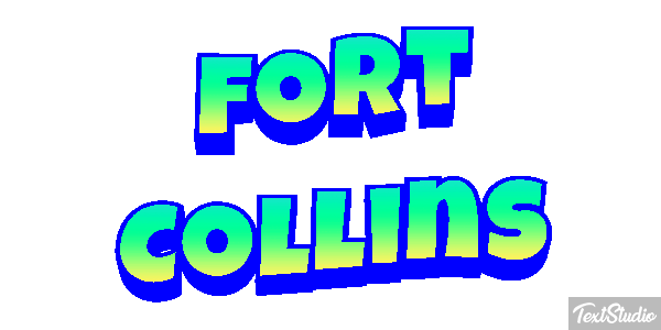 Fort Collins Efeito do texto