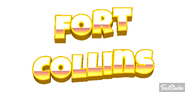 Fort Collins Efeito do texto
