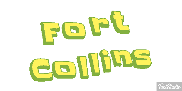 Fort Collins Efeito do texto