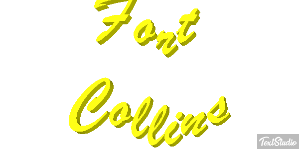 Fort Collins Efeito do texto